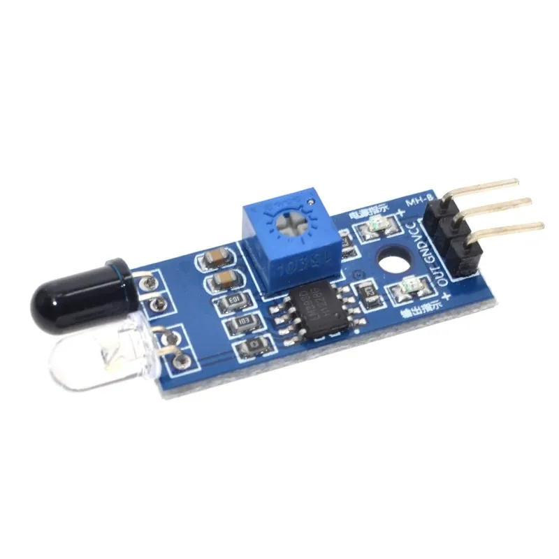 Smart Electronics New for Arduino Diy Smart Car Robot Reflective Photoelectric 3pin IR Infrared Obstacle Avoidance Sensor Module
Smart Electronics New for Arduino Diy Smart Car Robot Reflective Photoelectric 3pin IR Infrared Obstacle Avoidance Sensor Module