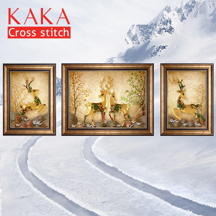 Trilogy Embroidery,cross-stitch kits embroidery needlework sets,DIY animal paintings,Home Decor Room,11CT,5D Elk fortune tree
Trilogy Embroidery,cross-stitch kits embroidery needlework sets,DIY animal paintings,Home Decor Room,11CT,5D Elk fortune tree