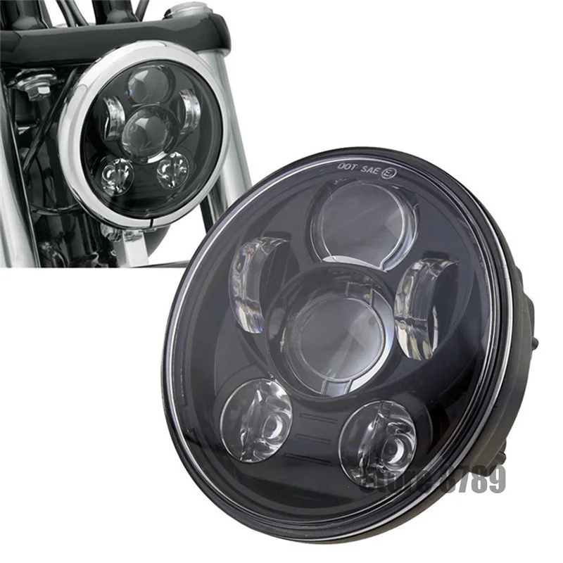 5.75 Inch Black/Chrome Forward LED Headlight For Harley Sportster 1200 72 48 883 Street 500 750 5-3/4" Projector Round Headlamp
5.75 Inch Black/Chrome Forward LED Headlight For Harley Sportster 1200 72 48 883 Street 500 750 5-3/4" Projector Round Headlamp