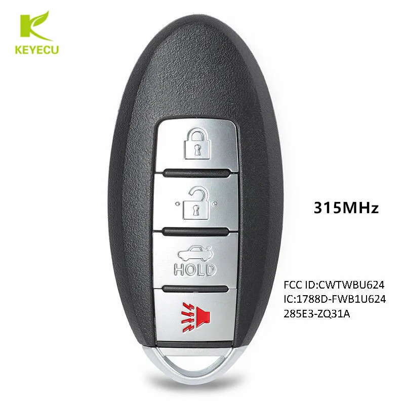 Запасной пульт дистанционного управления KEYECU 315 МГц FCC: CWTWBU624 для Nissan Armada 2008 2009 2010 2011 2012 2013 2014 2015
Запасной пульт дистанционного управления KEYECU 315 МГц FCC: CWTWBU624 для Nissan Armada 2008 2009 2010 2011 2012 2013 2014 2015