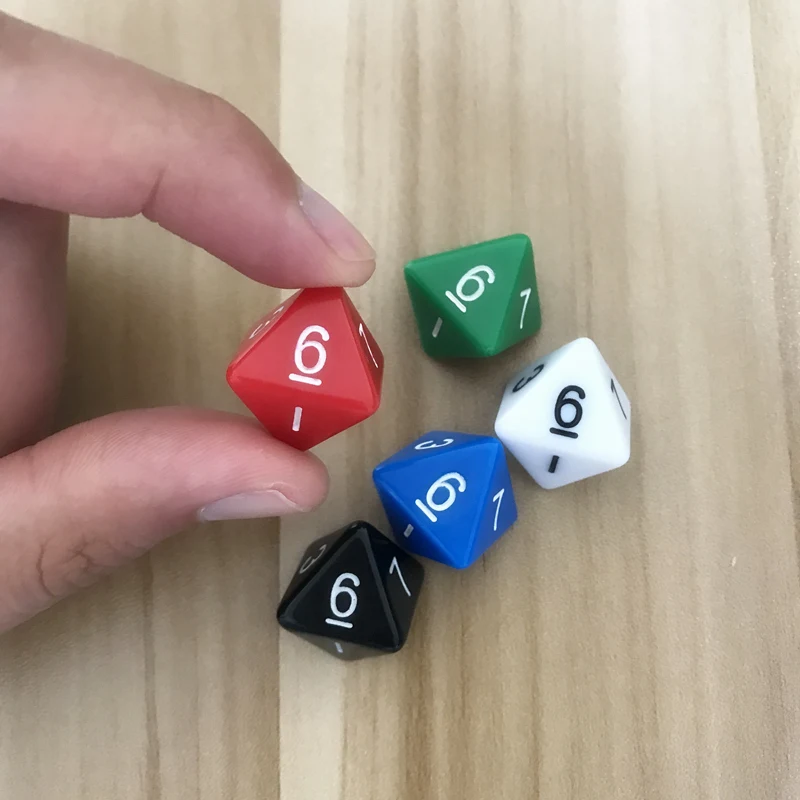 New 5Pcs/Lot D8 Dice Eight Surfaces Colour Acrylic RPG Dice Polyhedral Dice Set Dungeons and Dragons Table Games
New 5Pcs/Lot D8 Dice Eight Surfaces Colour Acrylic RPG Dice Polyhedral Dice Set Dungeons and Dragons Table Games