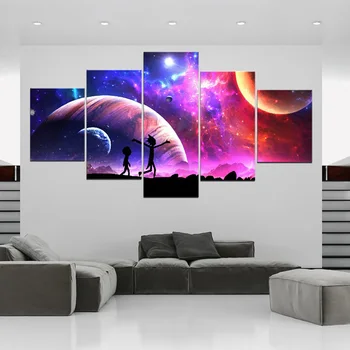 Modular Canvas Painting Home Decor Animation 5 Piece Rick And Morty Picture Modern Printed Poster For Living Room Wall Art Frame
Modular Canvas Painting Home Decor Animation 5 Piece Rick And Morty Picture Modern Printed Poster For Living Room Wall Art Frame