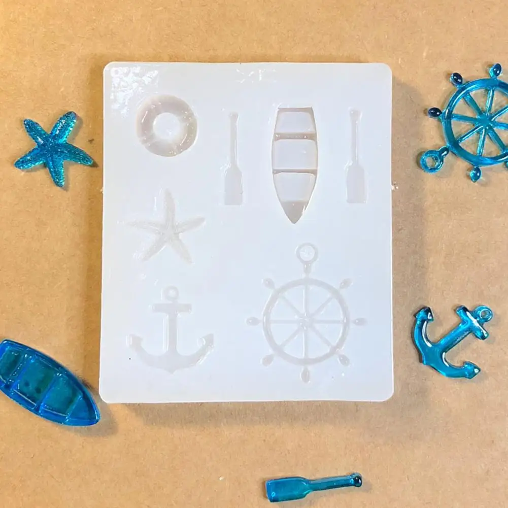 1pcs Sea Style Rudder Anchor Fashion Scrapbooking Silicone Mould DIY Resin Decorative Craft Jewelry Making Epoxy Resin Molds
1pcs Sea Style Rudder Anchor Fashion Scrapbooking Silicone Mould DIY Resin Decorative Craft Jewelry Making Epoxy Resin Molds