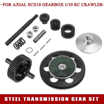1:10 RC Crawler Parts Steel Metal Transmission Gears Set Upgrade Accessories Assembled Transmission for Axial SCX10 Gearbox
1:10 RC Crawler Parts Steel Metal Transmission Gears Set Upgrade Accessories Assembled Transmission for Axial SCX10 Gearbox