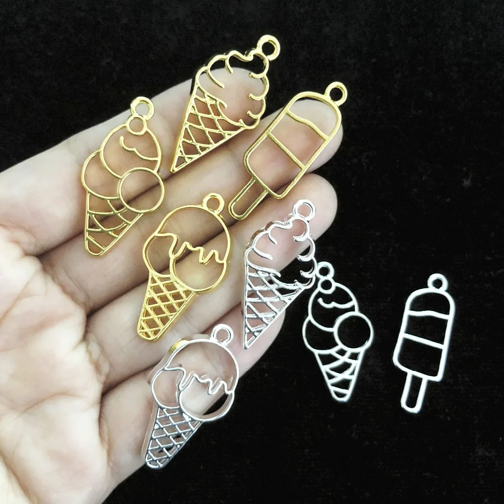 5pcs Super Cute Ice Cream Bezel Setting Accessories UV Resin Kawaii Popsicle Charms Frame Jewelry Pendant DIY Resin Craft
5pcs Super Cute Ice Cream Bezel Setting Accessories UV Resin Kawaii Popsicle Charms Frame Jewelry Pendant DIY Resin Craft