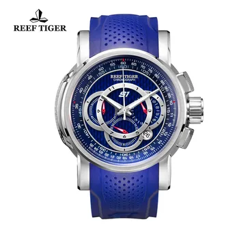 Reef Tiger/RT Mens Sport Watch with Chronograph Date 316L Steel Rubber Strap Quartz Watches Big Blue Watches RGA3063
Reef Tiger/RT Mens Sport Watch with Chronograph Date 316L Steel Rubber Strap Quartz Watches Big Blue Watches RGA3063