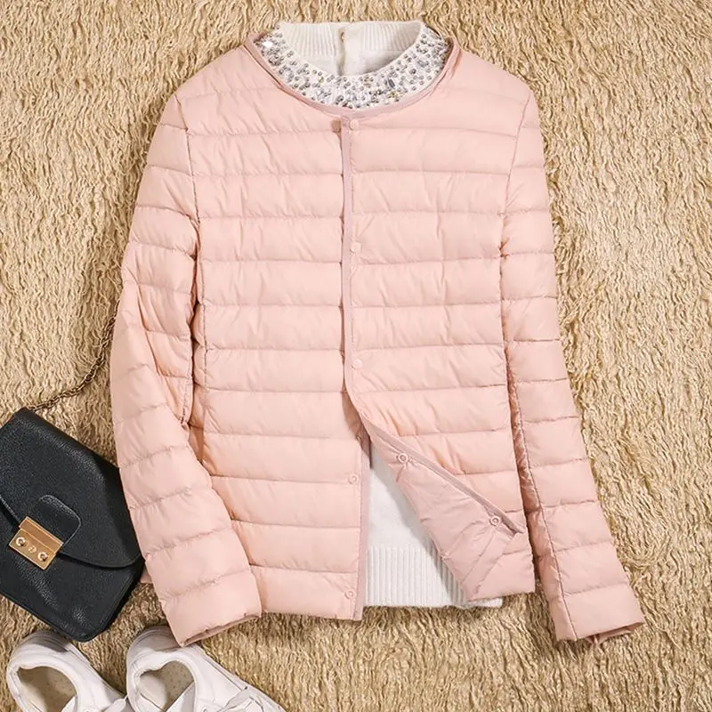 New Lightweight Women Down Jacket Liner 2019 New Lightweight Slim Single-Breasted Short Female Jacket Large Size Ladies Parkas
New Lightweight Women Down Jacket Liner 2019 New Lightweight Slim Single-Breasted Short Female Jacket Large Size Ladies Parkas