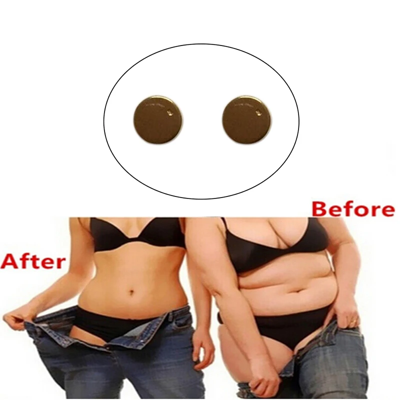 1 Pair Healthy Safety Weight Loss Earrings Slimming Acupoints Stud Magnetic Therapy
1 Pair Healthy Safety Weight Loss Earrings Slimming Acupoints Stud Magnetic Therapy