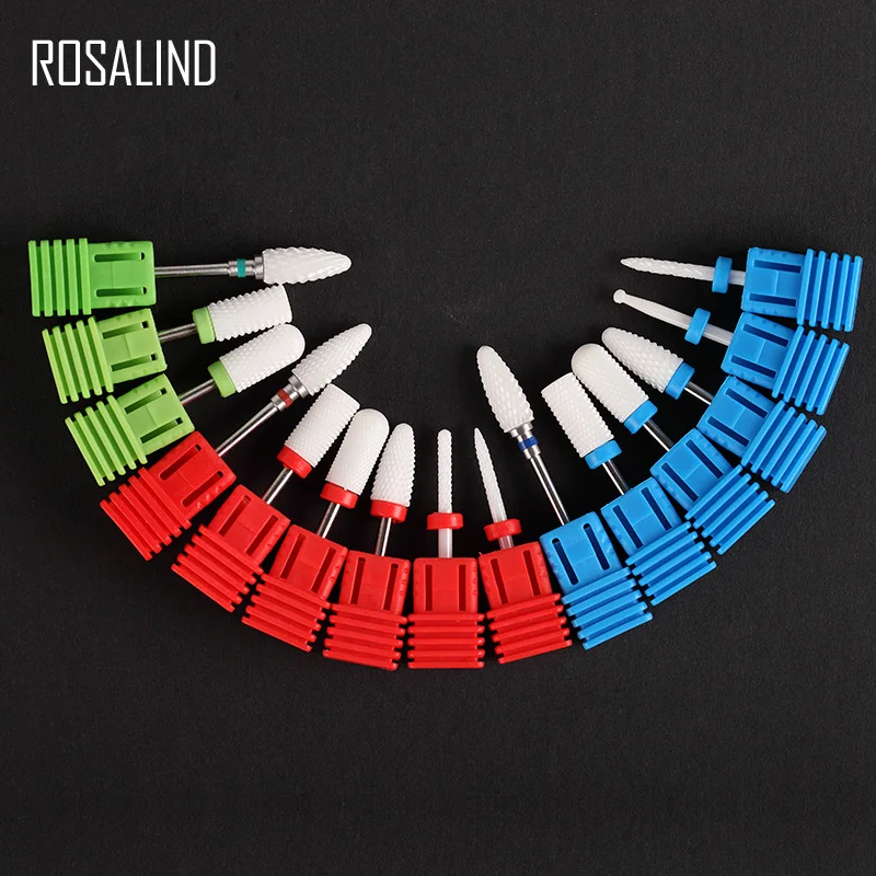 ROSALIND Nail drill bits Cutters for manicure 1PCS pedicure tools Nail ceramic grinding mill for removing varnish gel 2019
ROSALIND Nail drill bits Cutters for manicure 1PCS pedicure tools Nail ceramic grinding mill for removing varnish gel 2019