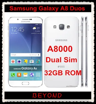 Samsung Galaxy A8 Duos Original Unlocked 4G LTE Android Mobile Phone Octa Core A8000 Dual Sim RAM 2GB 32GB 5.7" 16MP Snapdragon
Samsung Galaxy A8 Duos Original Unlocked 4G LTE Android Mobile Phone Octa Core A8000 Dual Sim RAM 2GB 32GB 5.7" 16MP Snapdragon