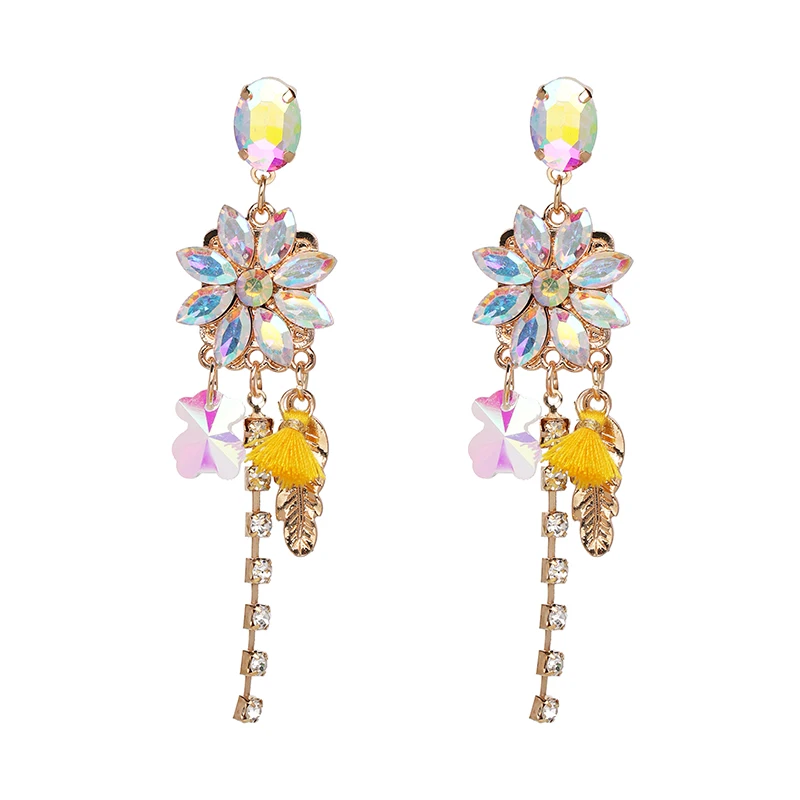 FASHIONSNOOPS Bohemian Luxury Wedding Engagement Statement Earrings For Women Hot Fashion Jewelry Shiny Drop Dangle Earrings
FASHIONSNOOPS Bohemian Luxury Wedding Engagement Statement Earrings For Women Hot Fashion Jewelry Shiny Drop Dangle Earrings