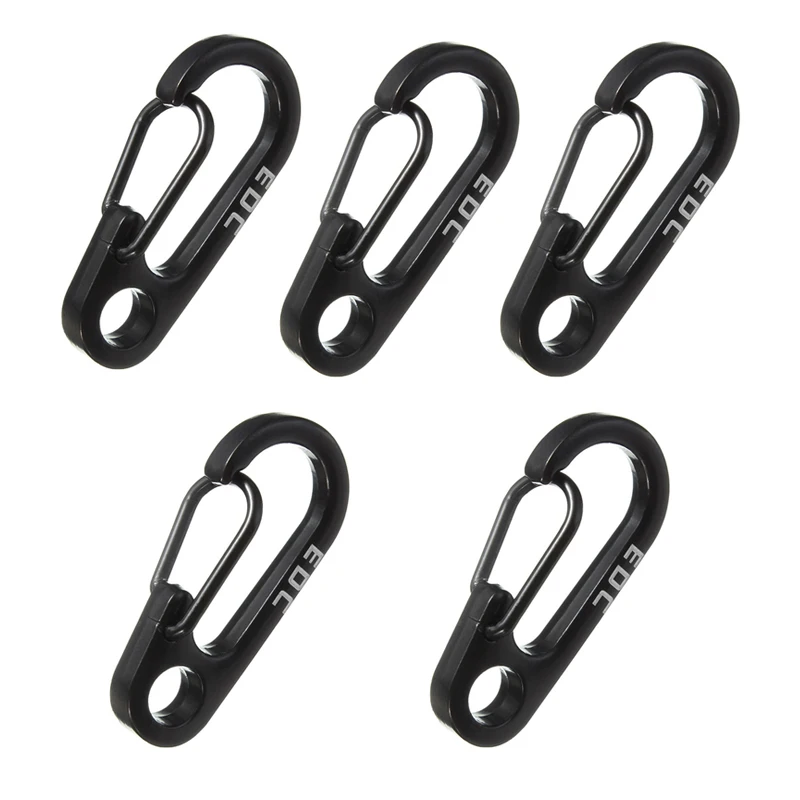 5 pcs Outdoor Survival Keychain Pocket Hiking Climbing Tool EDC Gear Mini Carabiner EDC Gear Snap Spring Clips Hook SS
5 pcs Outdoor Survival Keychain Pocket Hiking Climbing Tool EDC Gear Mini Carabiner EDC Gear Snap Spring Clips Hook SS