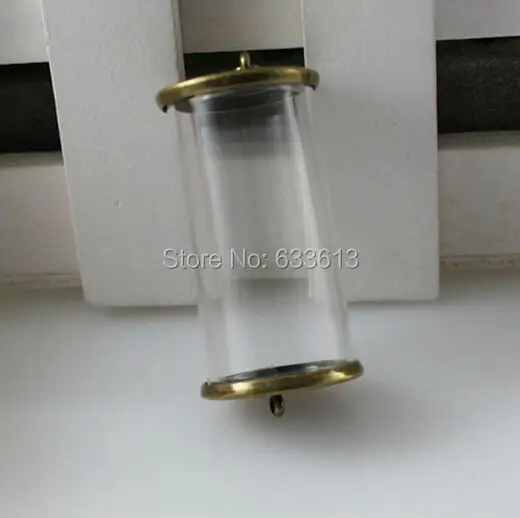 New 30sets/lot 28*12mm long tube glass globe & bronze color cover button set (no filler) glass wish bottle sweater pendants
New 30sets/lot 28*12mm long tube glass globe & bronze color cover button set (no filler) glass wish bottle sweater pendants
