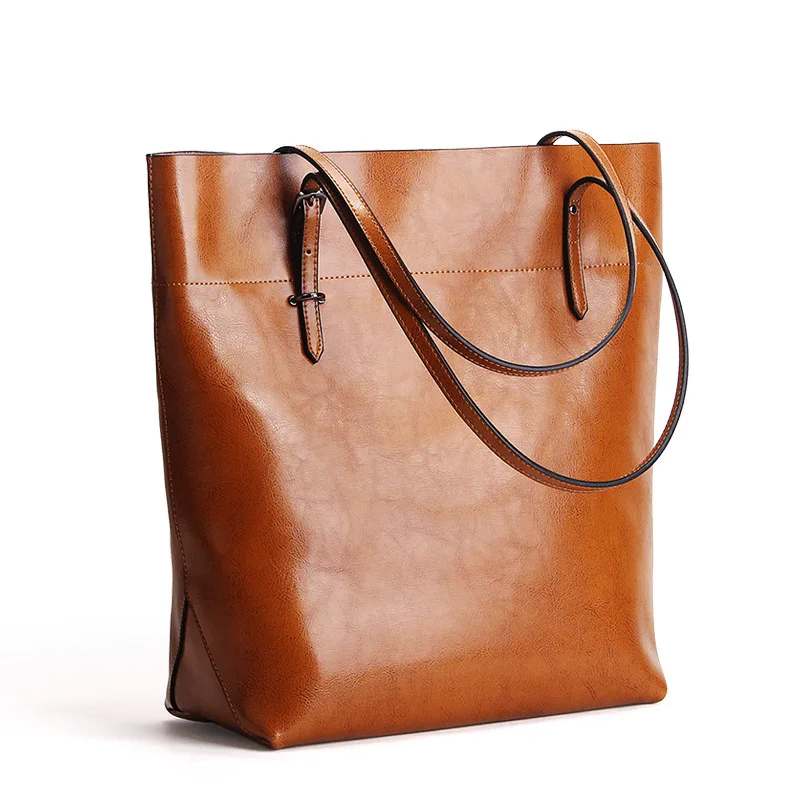 Upgrade Classical women shopper bag genuine leather high quality female shoulder bag simple elegant messenger bag big tote
Upgrade Classical women shopper bag genuine leather high quality female shoulder bag simple elegant messenger bag big tote