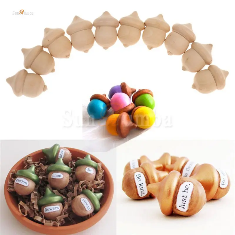 10PCS Acorns DIY Wooden Toy Unfinished Arts Crafts Sewing Wood Crafts Doll Decor MDF Wood Blanks for Home Decoration Accessories
10PCS Acorns DIY Wooden Toy Unfinished Arts Crafts Sewing Wood Crafts Doll Decor MDF Wood Blanks for Home Decoration Accessories