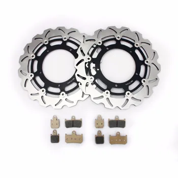 BIKINGBOY Front Brake Discs Disks Rotors Brake Pads Kit Full Set For Yamaha VMX V-Max 1700 2009 2010 2011 2012 2013 09-13
BIKINGBOY Front Brake Discs Disks Rotors Brake Pads Kit Full Set For Yamaha VMX V-Max 1700 2009 2010 2011 2012 2013 09-13