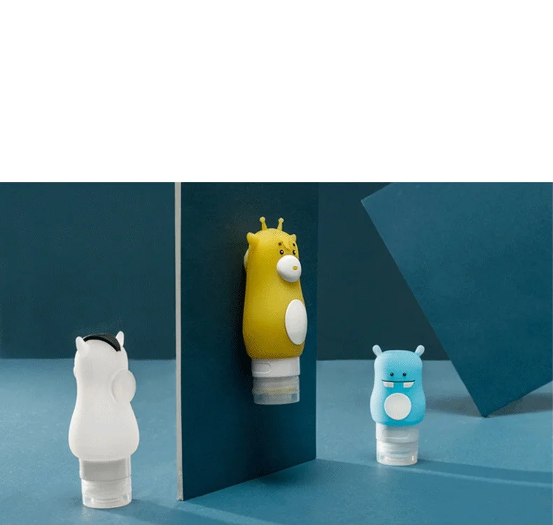 3pcs 50ml 70ml 90ml Animated Cartoon Mini Silica Gel Portable Soap Dispenser Women Travel Shampoo Bottle Liquid Soap Bottle
3pcs 50ml 70ml 90ml Animated Cartoon Mini Silica Gel Portable Soap Dispenser Women Travel Shampoo Bottle Liquid Soap Bottle