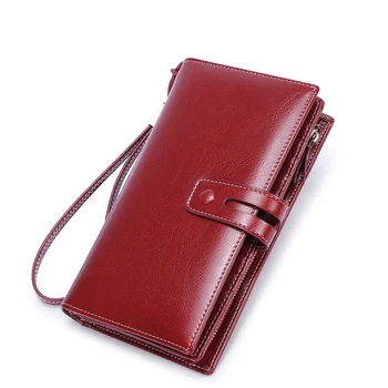 SENDEFN New Split Leather Wallet Women Passport Holder Coin Purse Hasp Detachable Card Holder Long Purse Passport Cover 5207-5
SENDEFN New Split Leather Wallet Women Passport Holder Coin Purse Hasp Detachable Card Holder Long Purse Passport Cover 5207-5