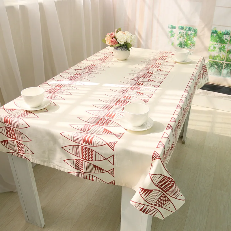 1pc Cotton Dining Table Cloth for Wedding Japan Style Fish Pattern Tablecloth Rectangular Decorative Table Cloth Home Textile
1pc Cotton Dining Table Cloth for Wedding Japan Style Fish Pattern Tablecloth Rectangular Decorative Table Cloth Home Textile