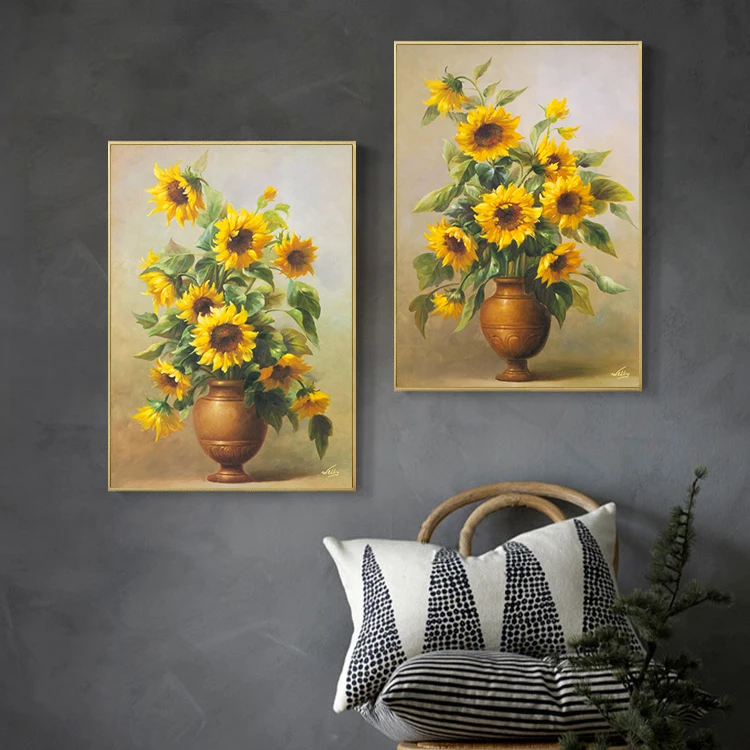 Flower Arrangement Art Sunflower Butterfly Orchid Rose Vintage Vase Canvas Painting Flower Poster and Print For living Room Deco
Flower Arrangement Art Sunflower Butterfly Orchid Rose Vintage Vase Canvas Painting Flower Poster and Print For living Room Deco