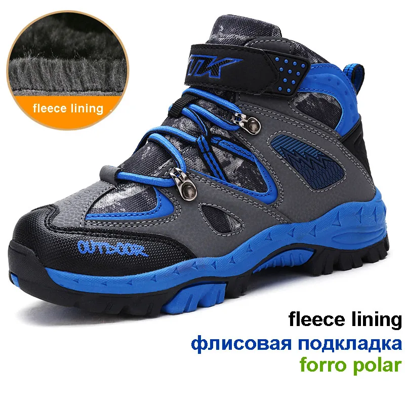 Children Hiking shoes Winter Anti-skid Warm Kids Winter Boots Girls Boys Sneakers CN 30-41
Children Hiking shoes Winter Anti-skid Warm Kids Winter Boots Girls Boys Sneakers CN 30-41