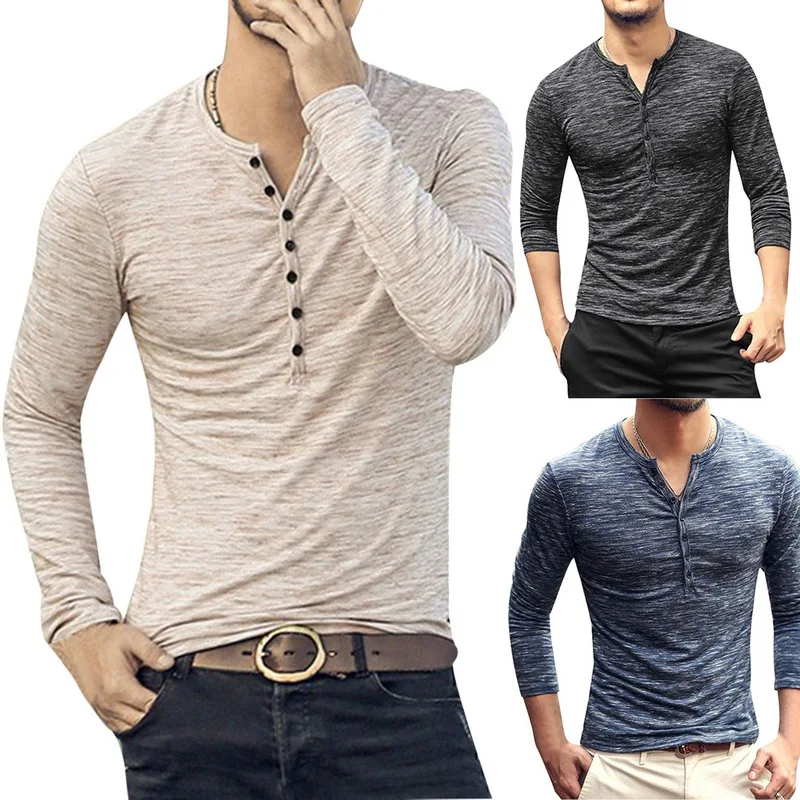 2018 New Men Running T Shirt V neck Fitness Tops Long Sleeve Slim Shirts Button Bodybuilding Sport Basketball shirts top Brand
2018 New Men Running T Shirt V neck Fitness Tops Long Sleeve Slim Shirts Button Bodybuilding Sport Basketball shirts top Brand