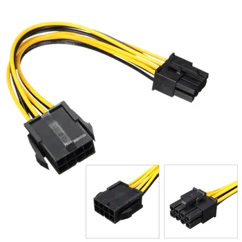 5pcs/Lot Video Card PCI-E 8Pin Male to 8 Pin Female GPU Power Extension Cable 20CM 18AWG
5pcs/Lot Video Card PCI-E 8Pin Male to 8 Pin Female GPU Power Extension Cable 20CM 18AWG