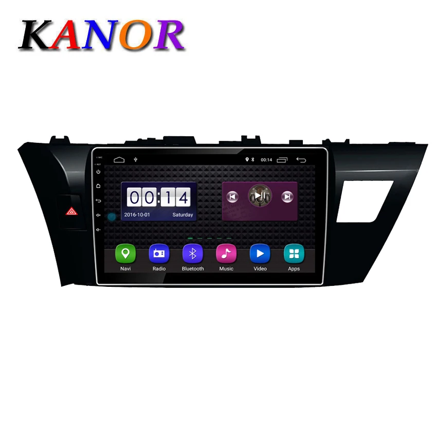 KANOR Android 8.1 Car DVD GPS multimedia player For Toyota Corolla E180 2013-2016 car dvd navigation video audio player car
KANOR Android 8.1 Car DVD GPS multimedia player For Toyota Corolla E180 2013-2016 car dvd navigation video audio player car