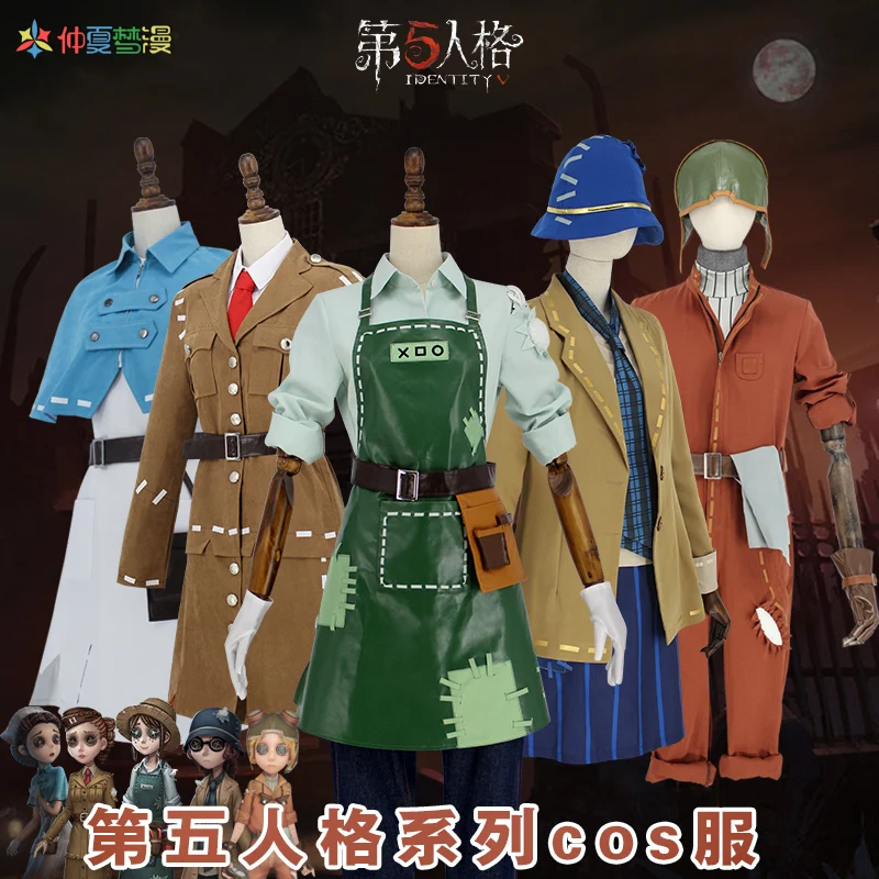 Hot Game !! Identity V Doctor Gardener Blind Girl Mechanic Air Force Uniform Full Sets Halloween Carnival Party Cosplay Costumes
Hot Game !! Identity V Doctor Gardener Blind Girl Mechanic Air Force Uniform Full Sets Halloween Carnival Party Cosplay Costumes