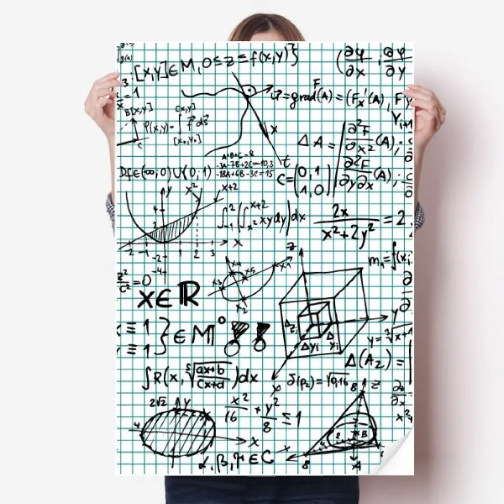 DIYthinker Geometry Mathematical Formulas Calculus Figure Vinyl Wall Sticker Poster Mural Wallpaper Room Decal 80X55cm
DIYthinker Geometry Mathematical Formulas Calculus Figure Vinyl Wall Sticker Poster Mural Wallpaper Room Decal 80X55cm