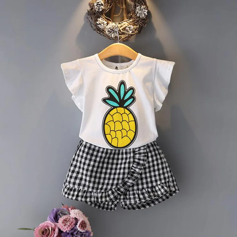 2019 Brand Summer Girls Clothing Sets Fashion Cotton Print Short Sleeve T-shirt + Pants Girls Clothes Sport Suits Crianca Roupas
2019 Brand Summer Girls Clothing Sets Fashion Cotton Print Short Sleeve T-shirt + Pants Girls Clothes Sport Suits Crianca Roupas