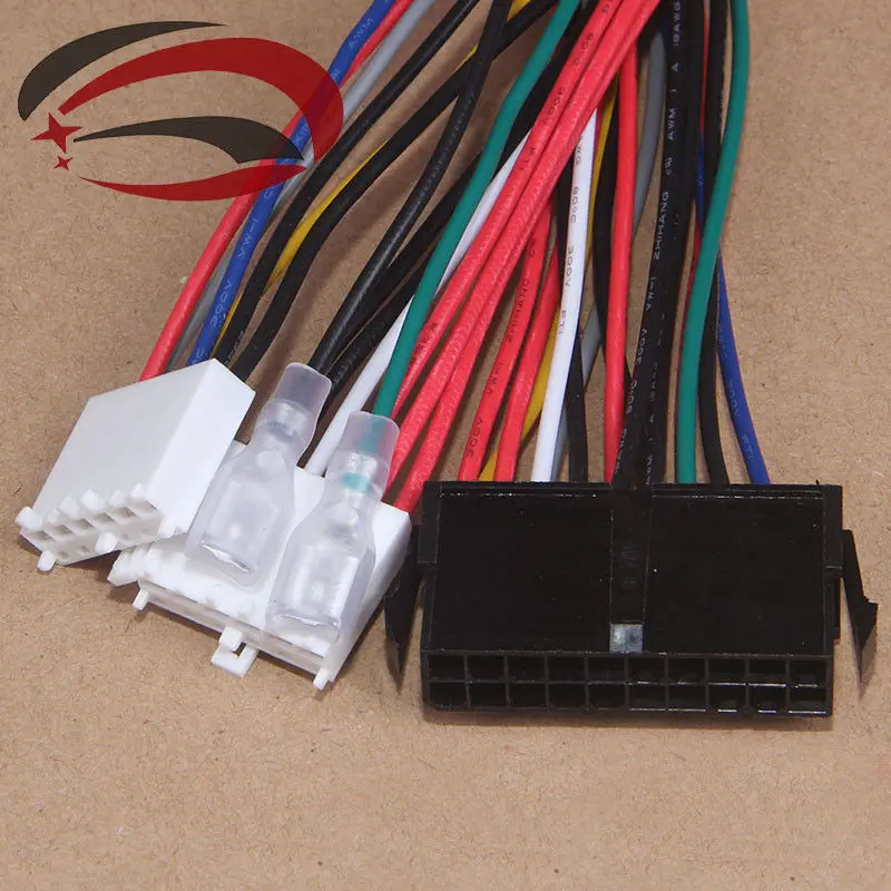 DYKB 20Pin ATX to 2-Port 6Pin AT PSU Converter Power Cable Cord 20cm for 286 386 486 586 Old Computer
DYKB 20Pin ATX to 2-Port 6Pin AT PSU Converter Power Cable Cord 20cm for 286 386 486 586 Old Computer