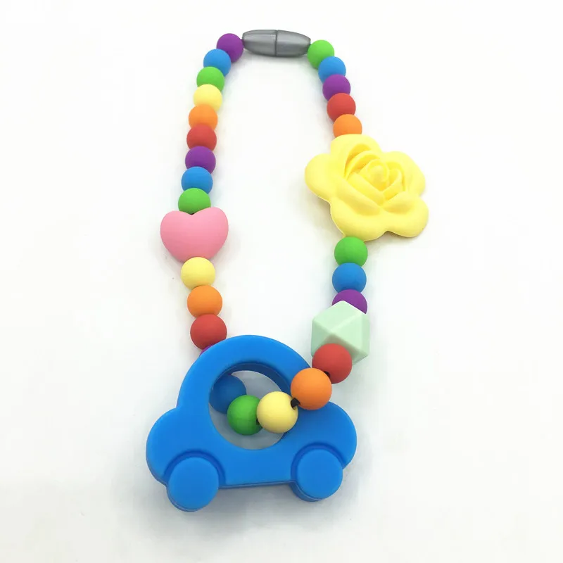 silicone teething necklace- baby Hanging Toy - silicone Baby Teething Accessory -baby carrier toy with Mini car teether
silicone teething necklace- baby Hanging Toy - silicone Baby Teething Accessory -baby carrier toy with Mini car teether