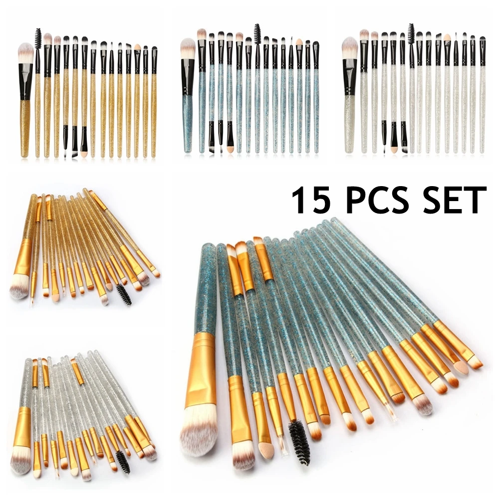 6/12/15Pcs New Makeup Brushes Set Power Eyeshadow Foundation Blush Cosmetic Brush Make up brush set Maquiagem
6/12/15Pcs New Makeup Brushes Set Power Eyeshadow Foundation Blush Cosmetic Brush Make up brush set Maquiagem