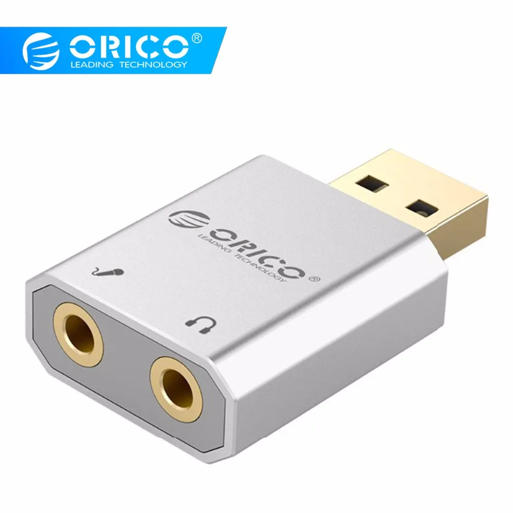 ORICO Sound Card External 3.5mm USB Adapter Card Stereo Mic Speaker Headset Audio Jack Mute Switch Volume Adjustment Free Drive
ORICO Sound Card External 3.5mm USB Adapter Card Stereo Mic Speaker Headset Audio Jack Mute Switch Volume Adjustment Free Drive