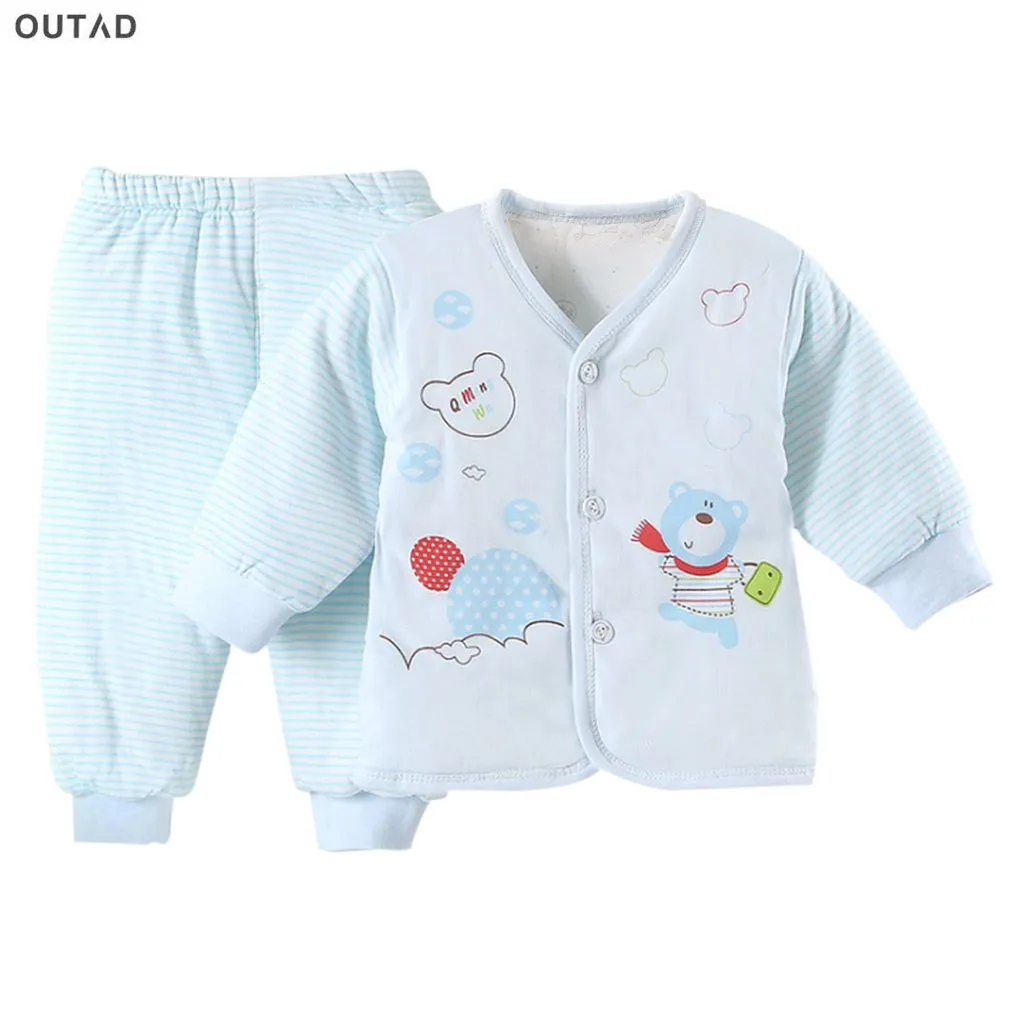 Newborn Baby Clothing Sets Autumn Winter Comfortable Warm Cotton Padded Inside Clothes Pants Suit For 0-12 Months Infant Toddler
Newborn Baby Clothing Sets Autumn Winter Comfortable Warm Cotton Padded Inside Clothes Pants Suit For 0-12 Months Infant Toddler
