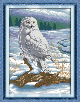 New arrival Snow eagle Cross Stitch DIY 11CT 14CT Cross-Stitch Kit Handmade Embroidery for Needlework
New arrival Snow eagle Cross Stitch DIY 11CT 14CT Cross-Stitch Kit Handmade Embroidery for Needlework