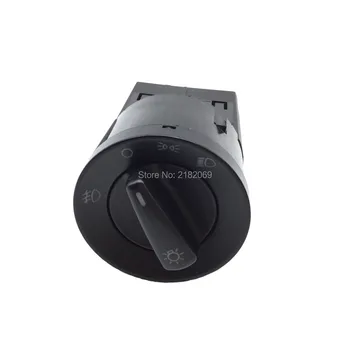 Chrome Headlight Fog Light Width Lamp Switch Control Fit VW Jetta MK4 Bora Golf GTI MK4 Passat 5 Beetle 1C0 941 531 1C0941531