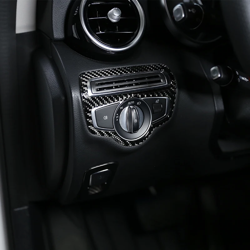 Soft Carbon Fiber For Mercedes Benz C Class W205 GLC X253 GLC260 C180 C200 2016-2019 Car Headlight Switch Frame Trim Stickers
Soft Carbon Fiber For Mercedes Benz C Class W205 GLC X253 GLC260 C180 C200 2016-2019 Car Headlight Switch Frame Trim Stickers