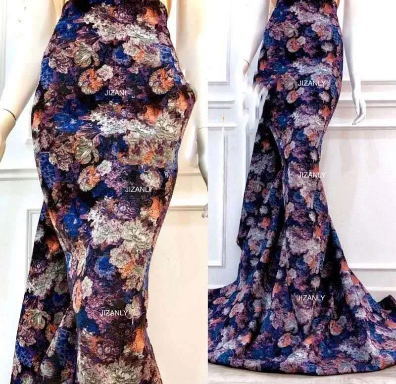 Jacquard fabric flowers satin print cloth soft polyester charmeuse vintage fabric purple feather fabric DYSTH5
Jacquard fabric flowers satin print cloth soft polyester charmeuse vintage fabric purple feather fabric DYSTH5