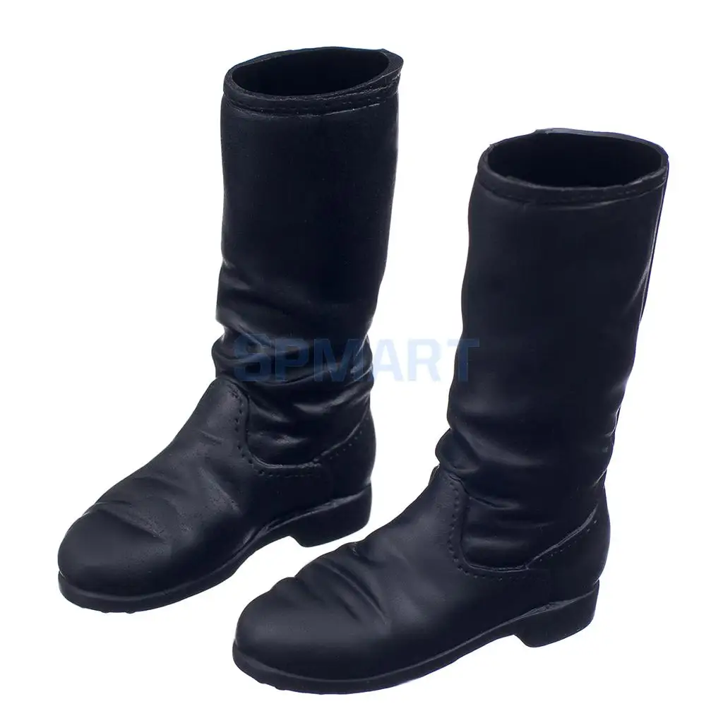 KUMIK 1//6 scale Black Boots HOLLOW for 12/'/' Female Figure Doll Phicen