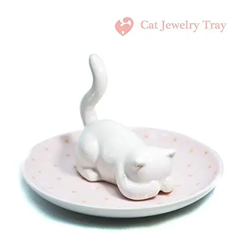 Nordic Style shy cat Plate Ceramic Dish Decorative Crown Food Plate Jewelry Trays Rings Bracelets Holder Creative Gift
Nordic Style shy cat Plate Ceramic Dish Decorative Crown Food Plate Jewelry Trays Rings Bracelets Holder Creative Gift