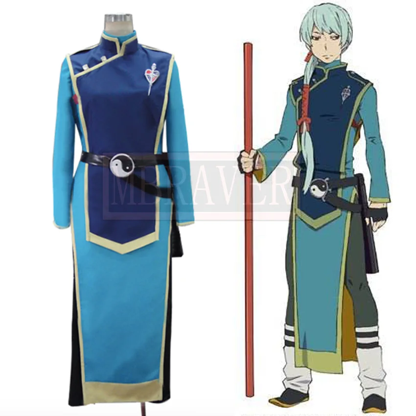 Blue Exorcist Ao no Cheng-Long Liu The Movie Uniform COS Clothing Cosplay Costume Custom Made | Тематическая одежда и