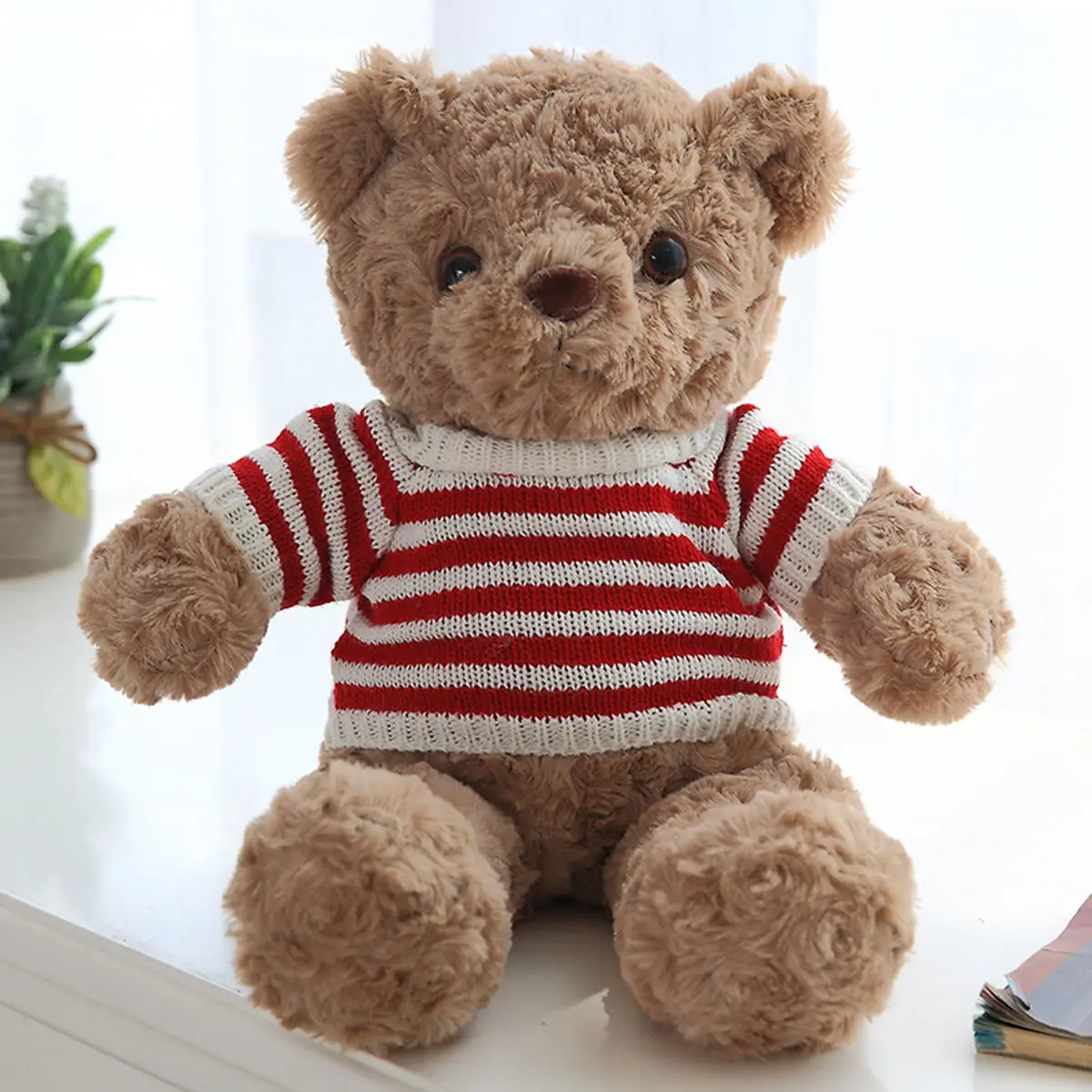 60cm Cute Teddy Bear Plush Toys with Sweater Stuffed Bear Kids Huggable Dolls Bear Toy for Kids Girls Brithday Gift
60cm Cute Teddy Bear Plush Toys with Sweater Stuffed Bear Kids Huggable Dolls Bear Toy for Kids Girls Brithday Gift