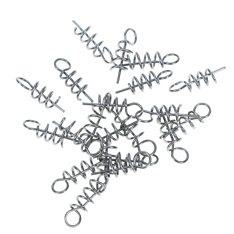 20Pcs Fishing Hook Centering Pins Fixed Latch Needle Spring Twist Crank Lock for Soft Lure Latch Pin
20Pcs Fishing Hook Centering Pins Fixed Latch Needle Spring Twist Crank Lock for Soft Lure Latch Pin