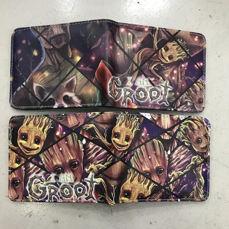 New Superhero Groot Bifold Wallet Color Print Kids Teenager Cartoon Coin Purse Gift
New Superhero Groot Bifold Wallet Color Print Kids Teenager Cartoon Coin Purse Gift