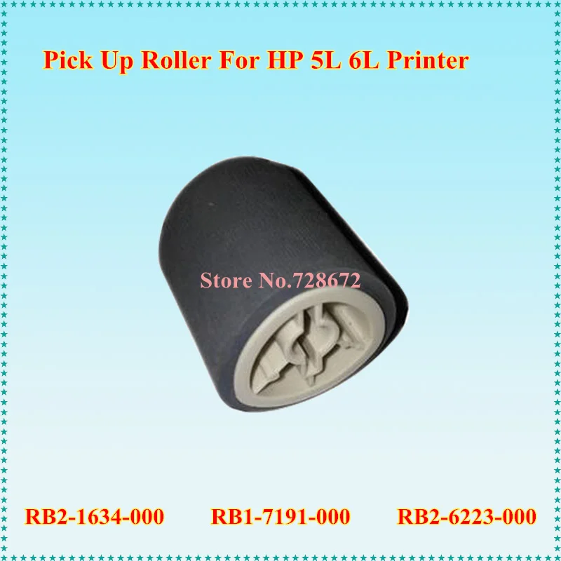 Free shipping Printer Pickup Roller RB2-1634-000 RB1-7191-000 RB2-6223-000 Pick UP Roller for HP 5L 6L Printers Spare Parts
Free shipping Printer Pickup Roller RB2-1634-000 RB1-7191-000 RB2-6223-000 Pick UP Roller for HP 5L 6L Printers Spare Parts