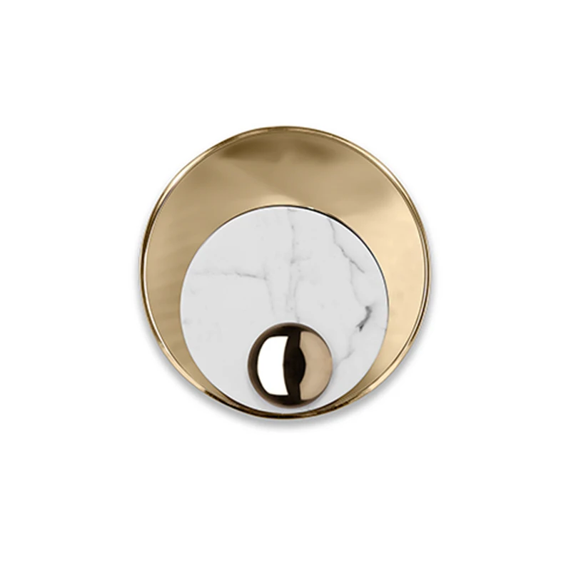 Postmodern Nordic Luxury Gold Copper Plate White/Black Marble Wall Sconce Light Bedside Wall Night Lamp for Home Bedroom Hotel
Postmodern Nordic Luxury Gold Copper Plate White/Black Marble Wall Sconce Light Bedside Wall Night Lamp for Home Bedroom Hotel