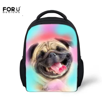 FORUDESIGNS Kawaii Animal Pattern School Backpacks for Kids 3D Pug Dog Durable Shoulder Book Bagpack Students Baby School Bags
FORUDESIGNS Kawaii Animal Pattern School Backpacks for Kids 3D Pug Dog Durable Shoulder Book Bagpack Students Baby School Bags