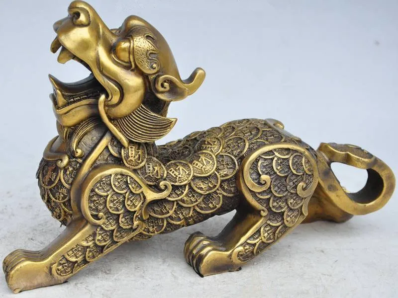 christmas chinese brass wealth money coin ingot ruyi Tail pixiu Unicorn beast lucky statue halloween.
christmas chinese brass wealth money coin ingot ruyi Tail pixiu Unicorn beast lucky statue halloween.